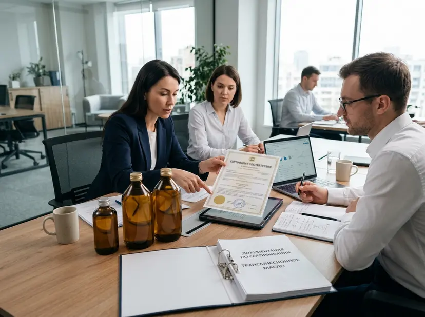 Сертификация трансмиссионного масла